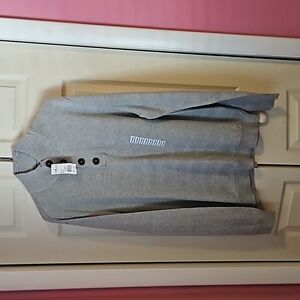 Mens Quarter Button Sweater